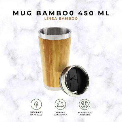MUG BAMBÚ 450 ML