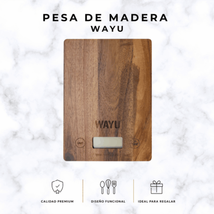 PESA DE MADERA